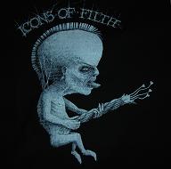 ICONS OF FILTH - Guitar - Back Patch